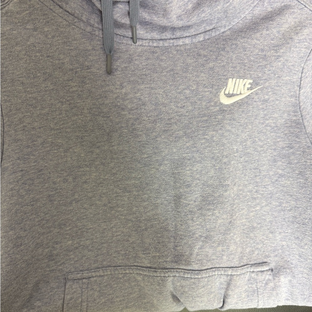 Nike Light Purple Pullover Hoodie with Logo - Picture 4 of 4